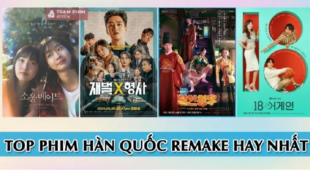 Top 15+ bộ phim Hàn 'remake' hay nhất mà bạn không nên bỏ lỡ