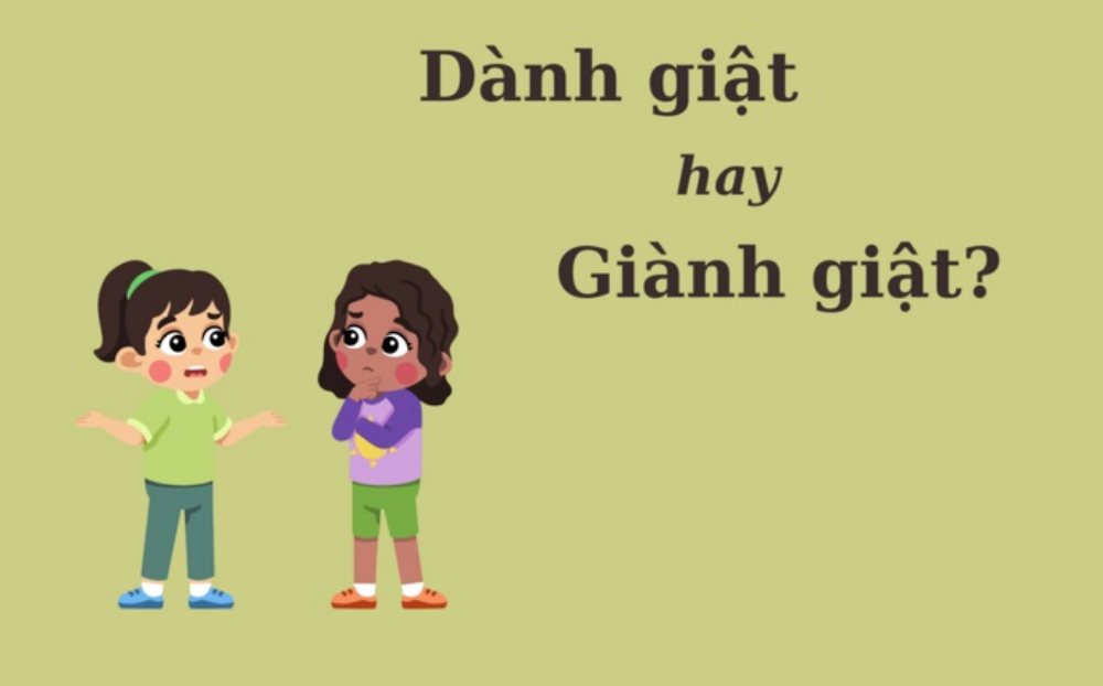 Thử thách Tiếng Việt: 'Dành giật' hay 'giành giật'?