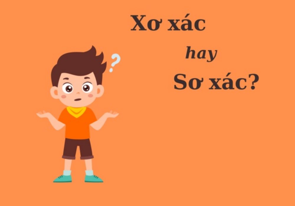 Thử thách Tiếng Việt: 'Xơ xác' hay 'sơ xác'?