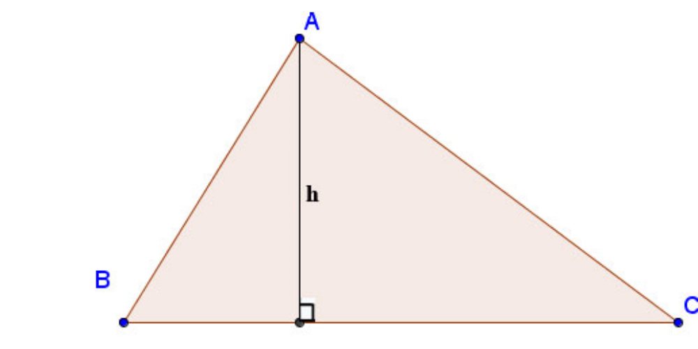 Công thức tính đường cao trong tam giác đầy đủ nhất: thường, cân, đều, vuông
