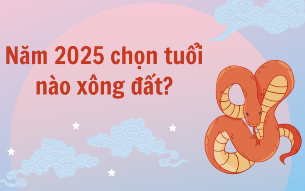 Năm Ất Tỵ 2025 tuổi nào xông đất tốt