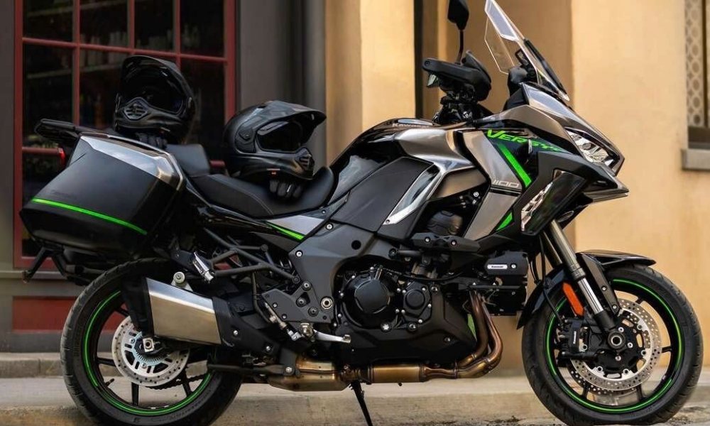 Lộ diện xe mô tô địa hình phiêu lưu Kawasaki Versys 1100 2025