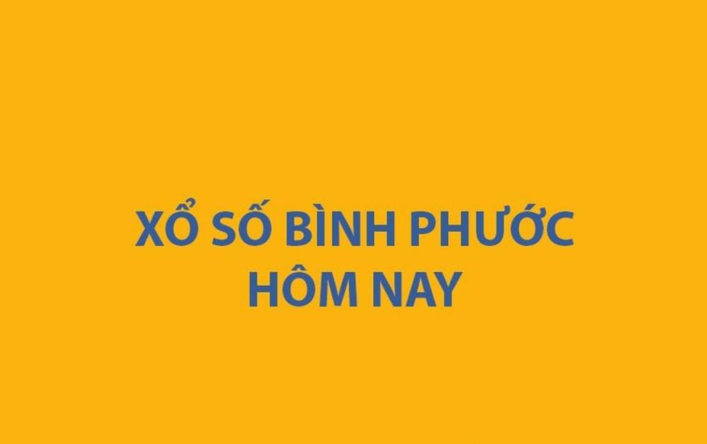 XSBP 4/1 - Kết quả xổ số Bình Phước hôm nay ngày 4/1/2025