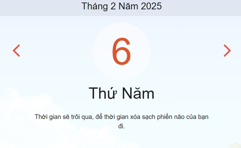 Lịch âm 6/2 chính xác nhất, lịch vạn niên ngày 6/2/2025