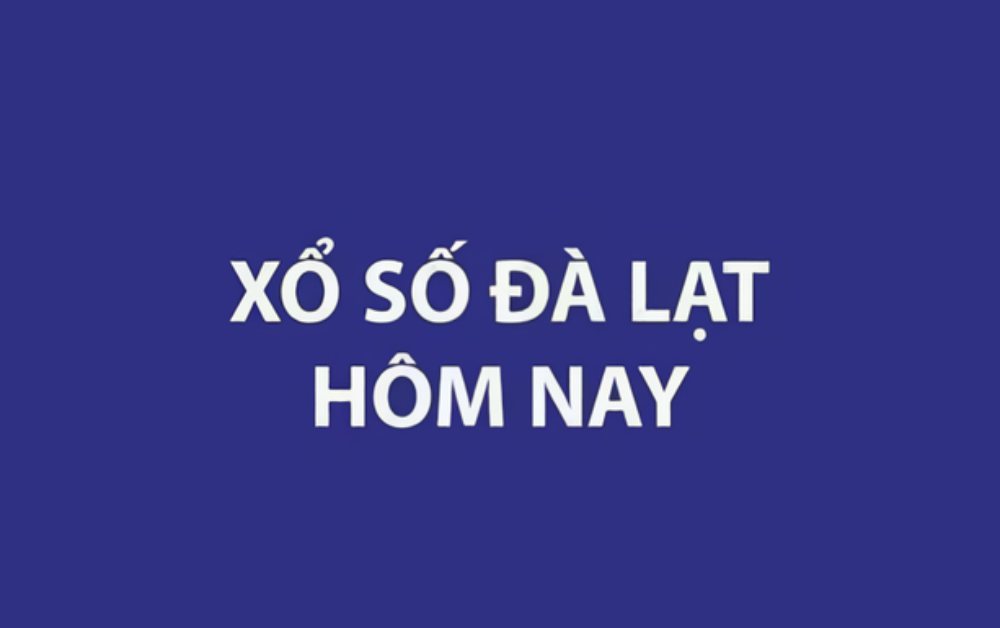 XSDL 5/1 - Kết quả xổ số Đà Lạt hôm nay ngày 5/1/2025